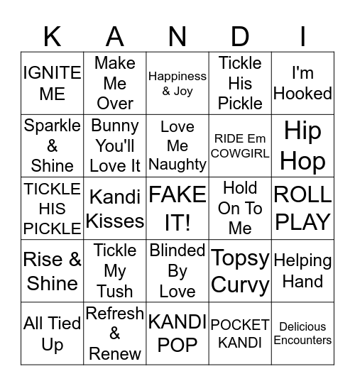 FAKE IT! Bingo Card