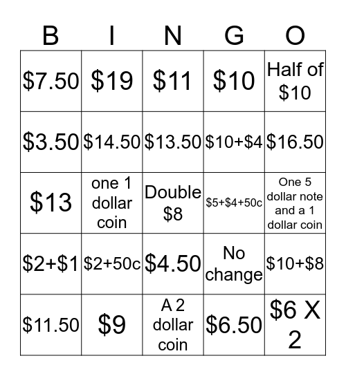 Change Bingo Card