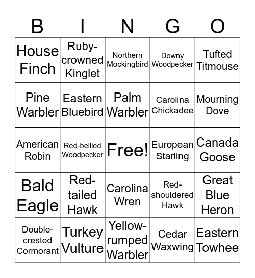 Big Sit Bingo 1 Bingo Card