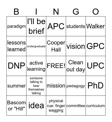 All School Welcome Back BINGO! Bingo Card