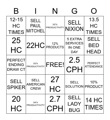 BACK TO SCHOOL BINGO Card