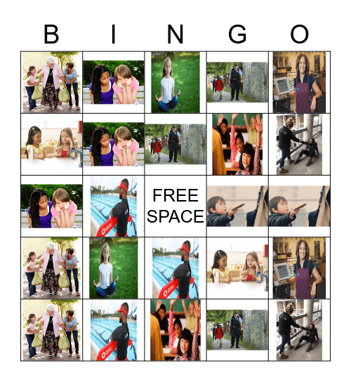 Social Scenarios  Bingo Card