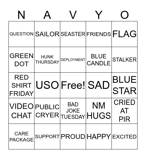 TWISTED SEASTER BINGO Card
