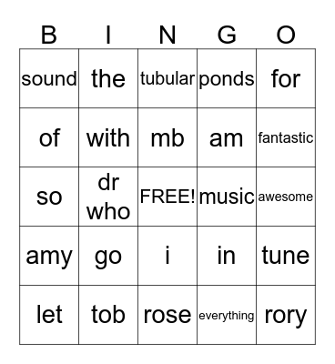 see if you work Bingo Card