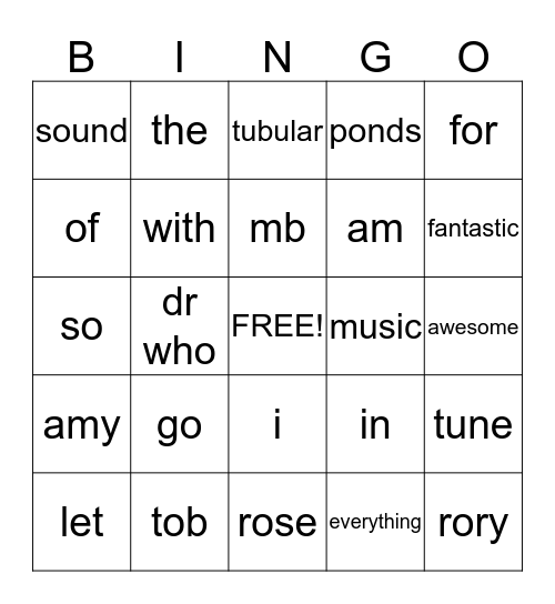 see if you work Bingo Card