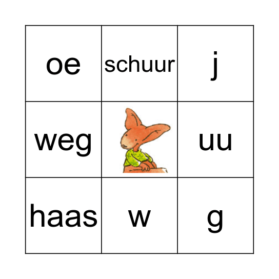 thema 3 Bingo Card