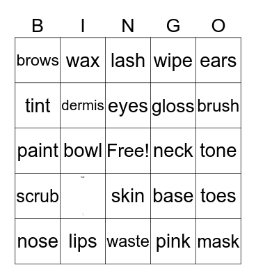 Xmas Bingo  Bingo Card