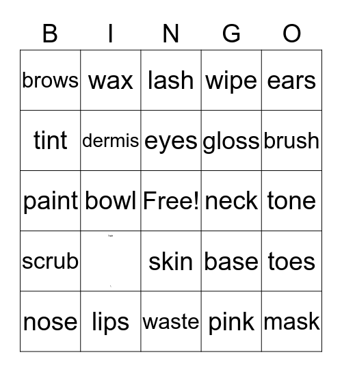 Xmas Bingo  Bingo Card