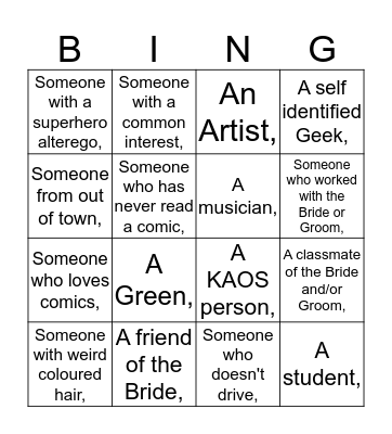 Photo (incl Selfie) Bingo - Get a photo with someone new for each square Bingo Card