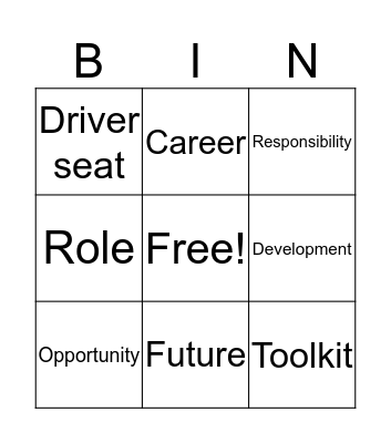 Test Bingo Card