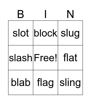 October Week 2 Site Words Bingo Card