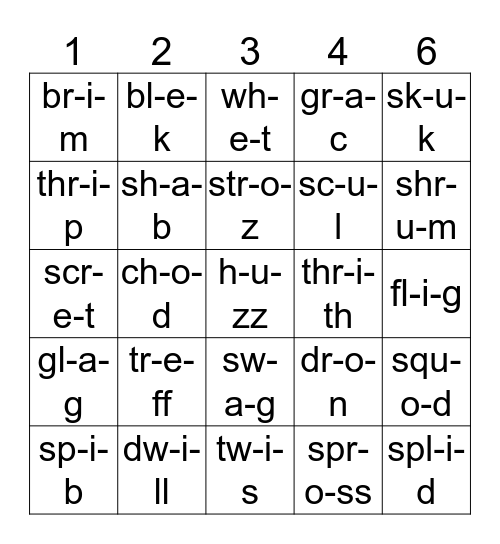 Beg Blends Bingo #2 Bingo Card