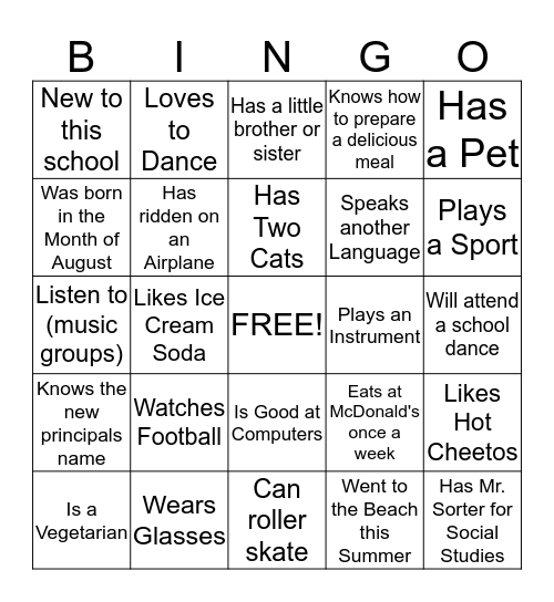 Read 180 Bingo Card