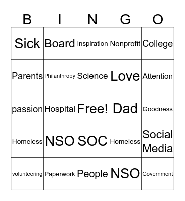 Ms. Maier Bingo Card