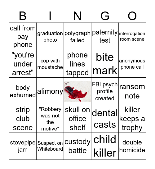 WineCrime10/12 Bingo Card