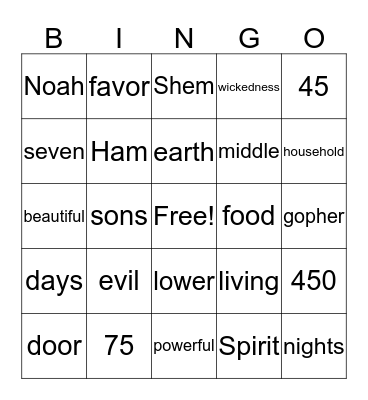 Compass - Week 1 Bingo Card