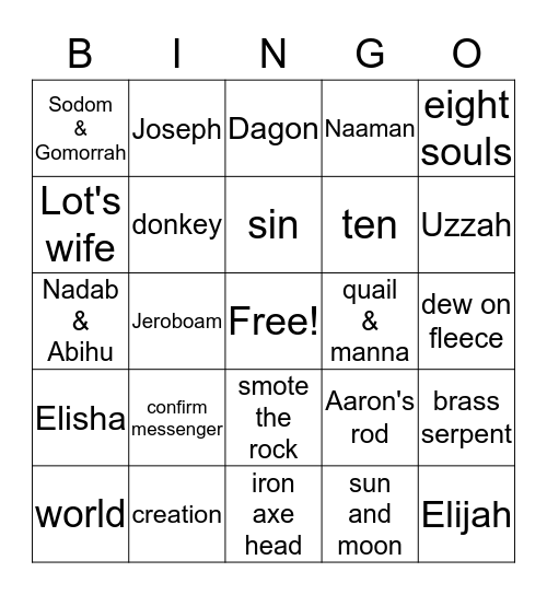 Miracles Bingo #1 Bingo Card