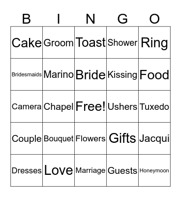BINGO & CO. Bingo Card