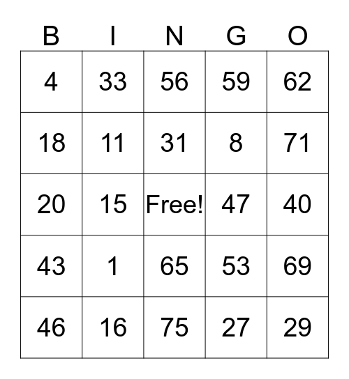 BEJEWELED SWIFT BLITZERS BINGO Card