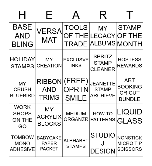 CLOSE TO MY Bingo Card