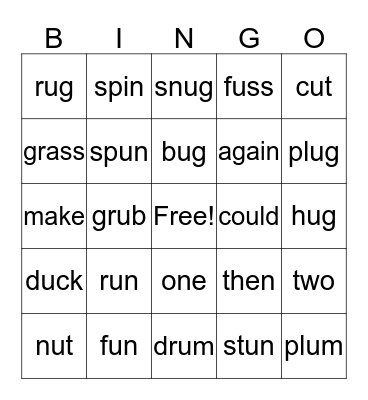 The Pig, the Wolf and the Mud  Bingo Card