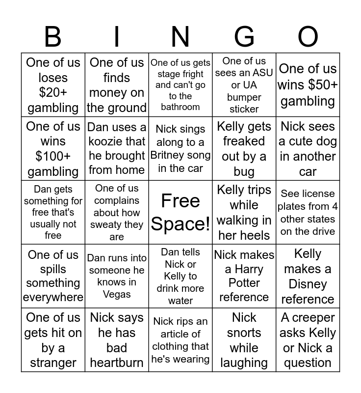 Vegas Bingo