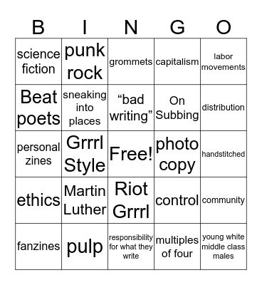 $100 and a T-Shirt Bingo Card