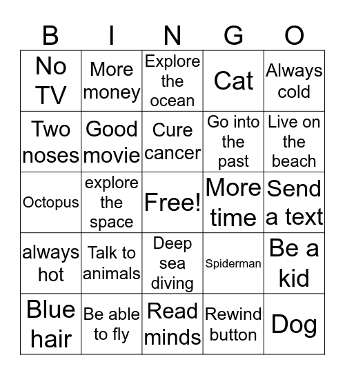 Deep Sea Bingo