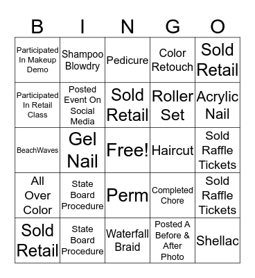 Clinic Floor Bingo Card