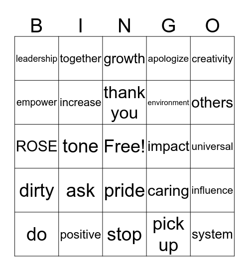 PBS BINGO Card