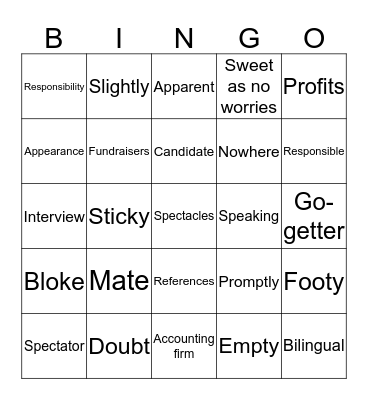 Prank call bingo Card