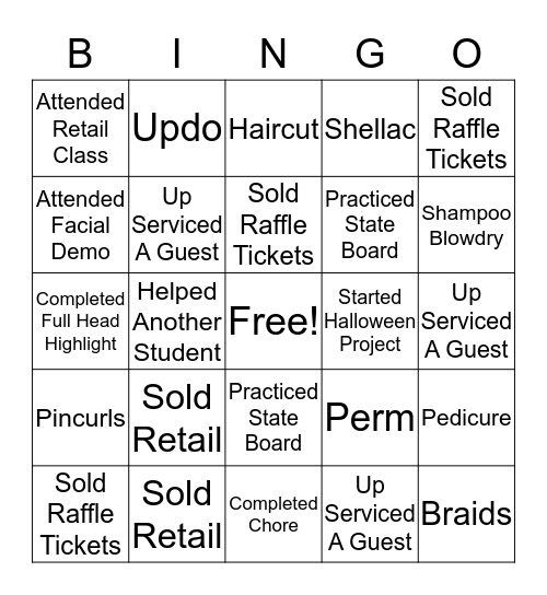 Clinic Floor Bingo 10/18 Bingo Card
