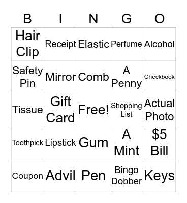 BAD MOMS Bingo Card