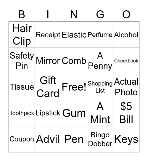 BAD MOMS Bingo Card