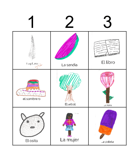 LOTERIA! Bingo Card