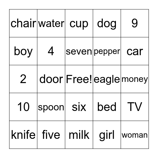 Shishibe Kedwenen Bingo Card
