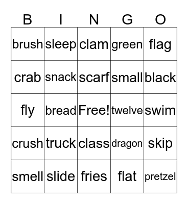 mixed blends Bingo Card