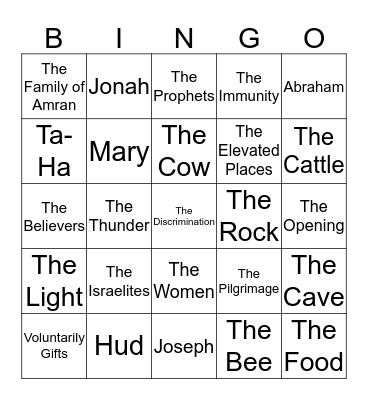 Sisterhood-The Thread that Binds Bingo Card