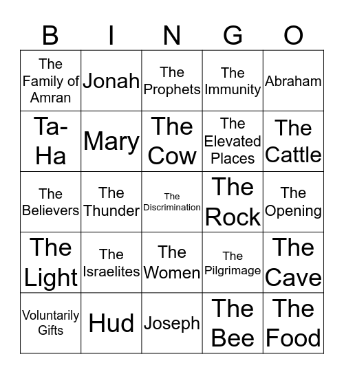 Sisterhood-The Thread that Binds Bingo Card