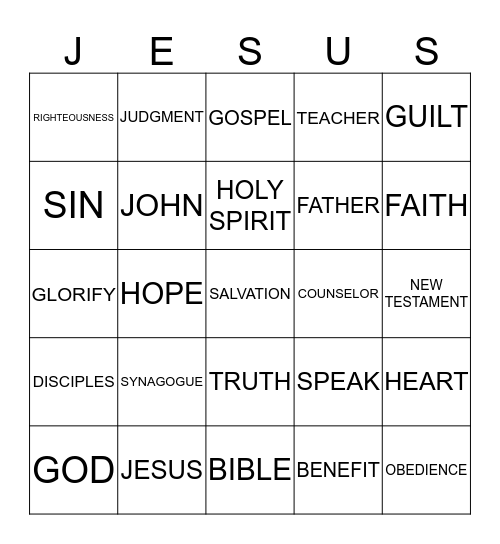 KIDSTIME 10.22.17 Bingo Card