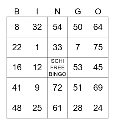 FRONT DESK BINGO Card