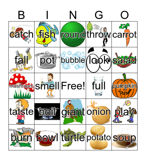 Hopper 1 Bingo Card