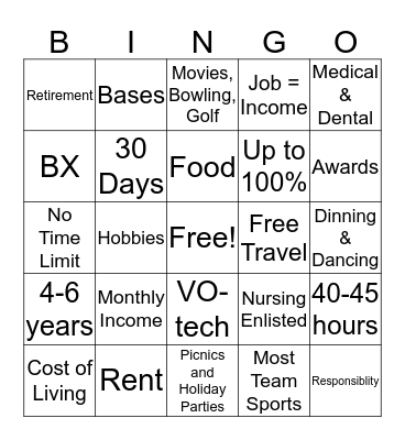 MATTERSS Bingo Card