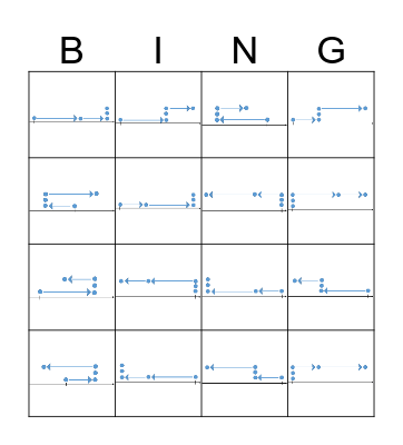 Uniform Motion Review Bingo Card