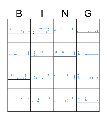 Uniform Motion Review Bingo Card