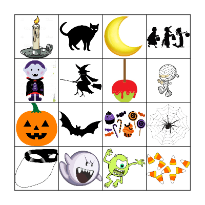 Halloween Bingo! Bingo Card