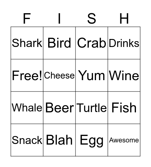 Buzzword Bingo  Bingo Card