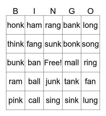 Welded Sounds  Bingo Card