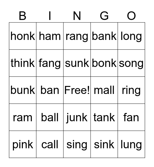 Welded Sounds  Bingo Card