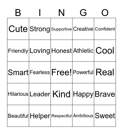 Shut Out the Noise Bingo Card